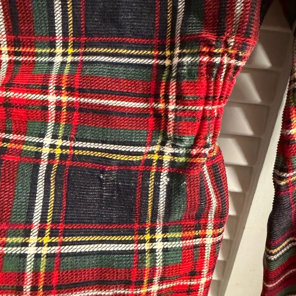 RARE POW Outerlimits Vintage 70’s Plaid Corduroy Peplum Jacket/Blazer SIZE XS 0 - Picture 7 of 8